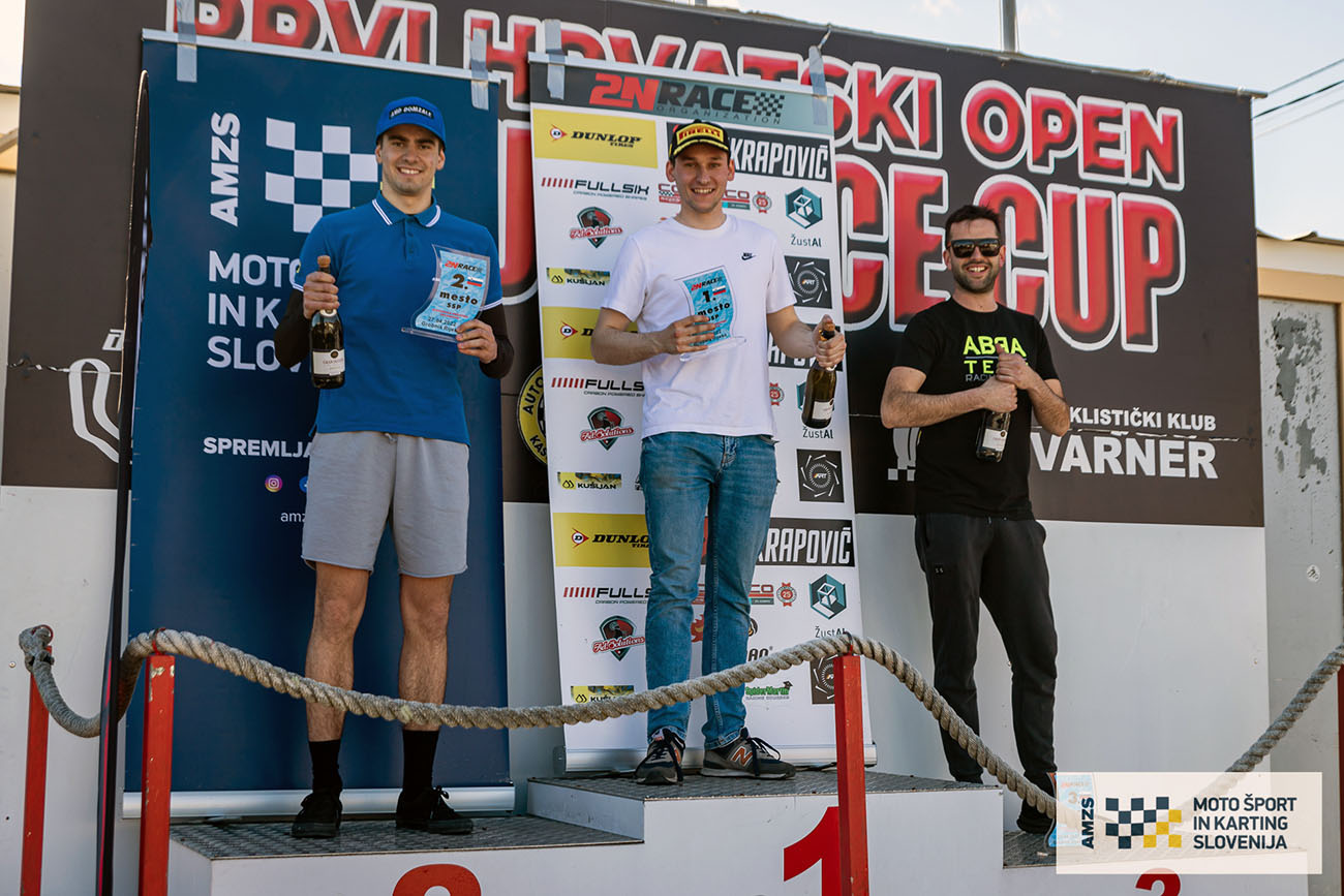 Enej Logar tudi na drugi dirki drugo mesto amd domzale