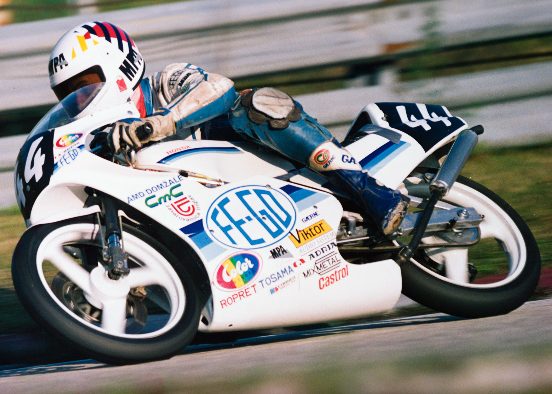 amd domzale gregor gorec Salzburg 1991 Honda 125 ccm
